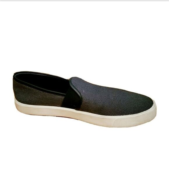 Vince Gray and black Slip On's Size 8 - Picture 1 of 6